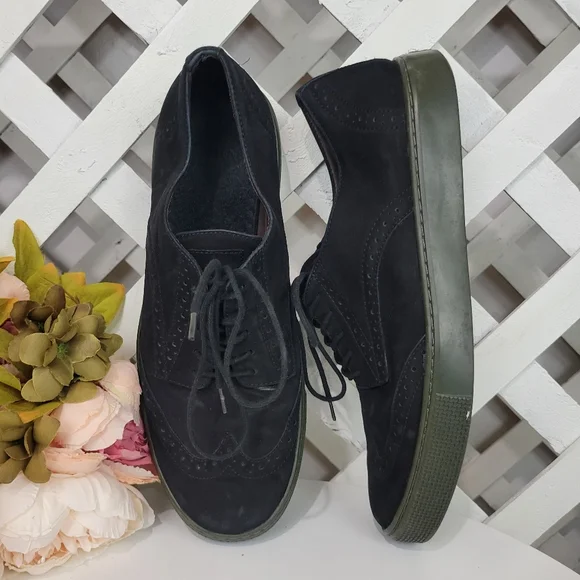Aldo | Shoes | Mr Bs For Aldo Black Leather Suede Oxford 